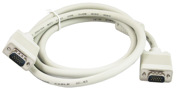 10mtr VGA male to male Cable, White