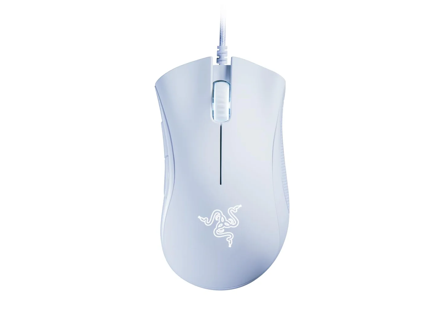 RAZER DEATHADDER ESSENTIAL WHITE EDITION - ERGONOMIC WIRED GAMING MOUSE - FRML PACKAGING