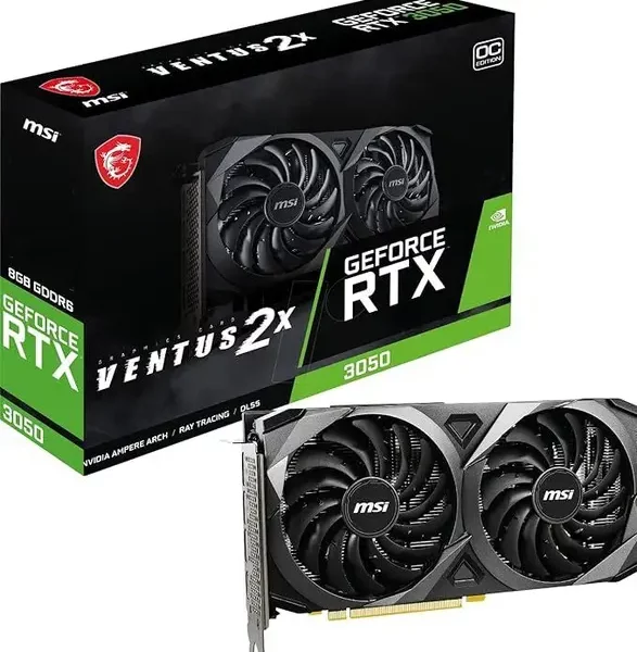GRAPHIC CARD GIGABYTE RTX3050 8GB WINDFORCE WF OC