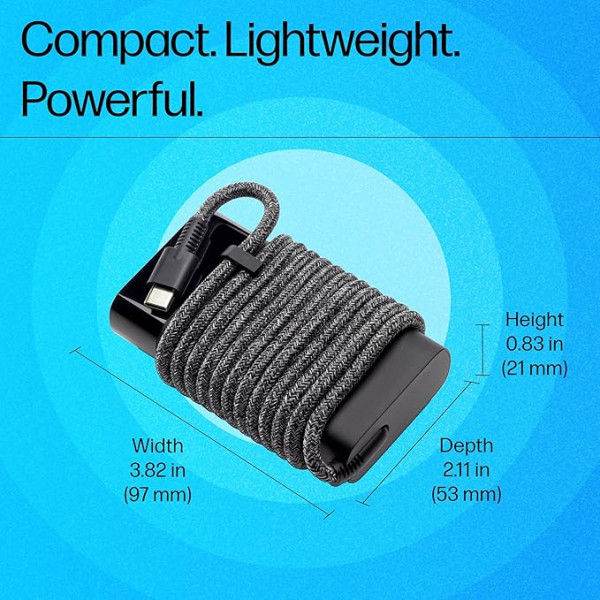 HP USB-C 65W Laptop Charger