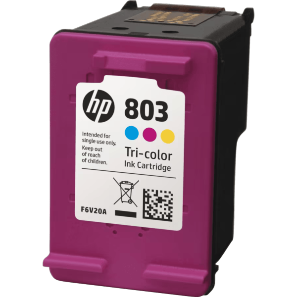 HP 803 Tri-color Original Ink Cartridge