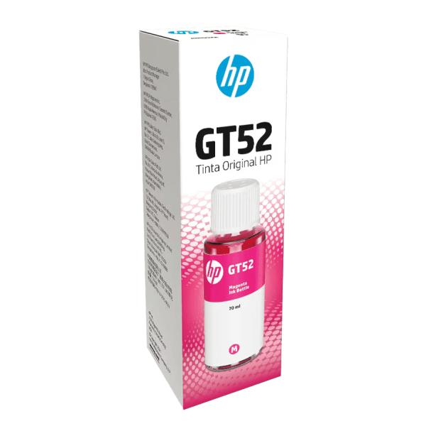 HP GT52 MAGENTA ORIGINAL INK BOTTLE
