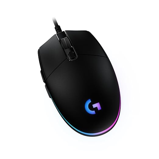 LOGITECH WIRED GAMING MOUSE G203 BLACK