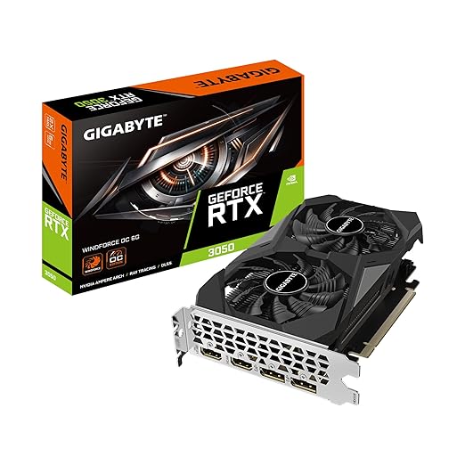 GIGABYTE GRAPHICS CARD 3050 6GB