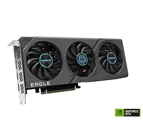 GRAPHICS CARD GIGABYTE RTX 4060TI EAGLE WINDFORCE 8GB / 3 FAN