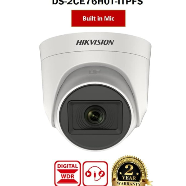 Cctv Camera 05mp Dome Hick Starlight DS-2CE 76 KFOT