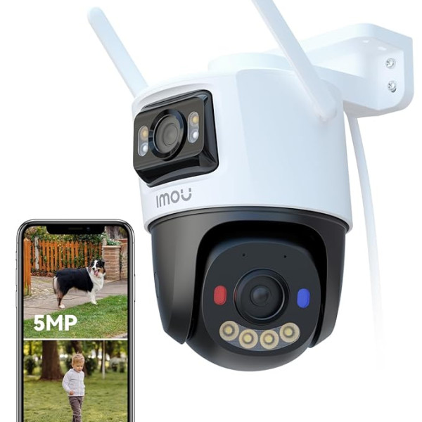 Cctv Camera 360 IMOU 5mp+5mp Dual S7XEP Outdoor