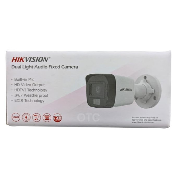 Cctv Camera 02mp Hickvsion Builet Star+Mic 2CE16DOT